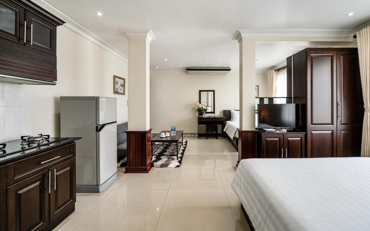 La Bonita Hotel And Apartments โฮจิมินห์ซิตี้ ภายนอก รูปภาพ
